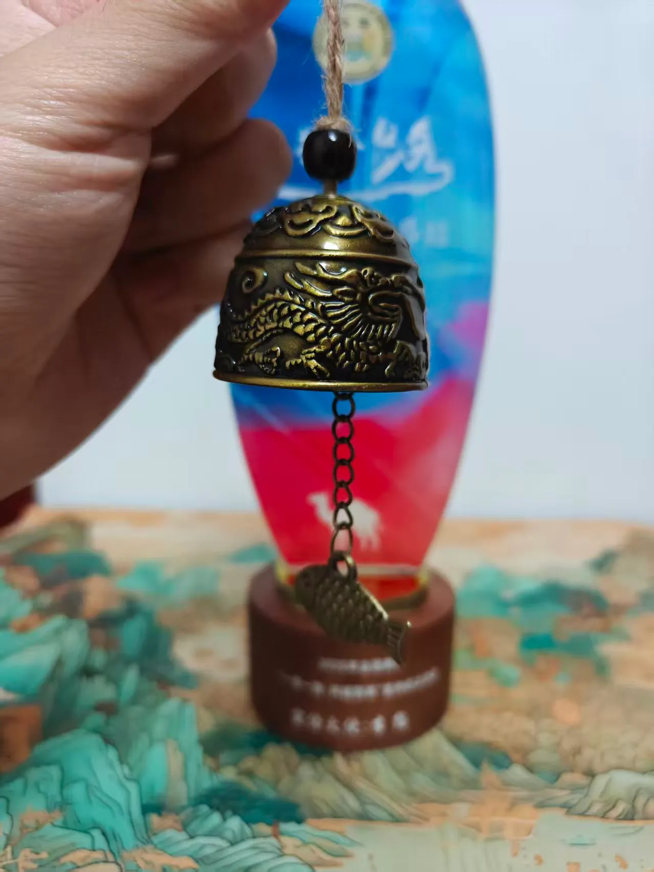"一带一路-共建繁荣"纪念风铃